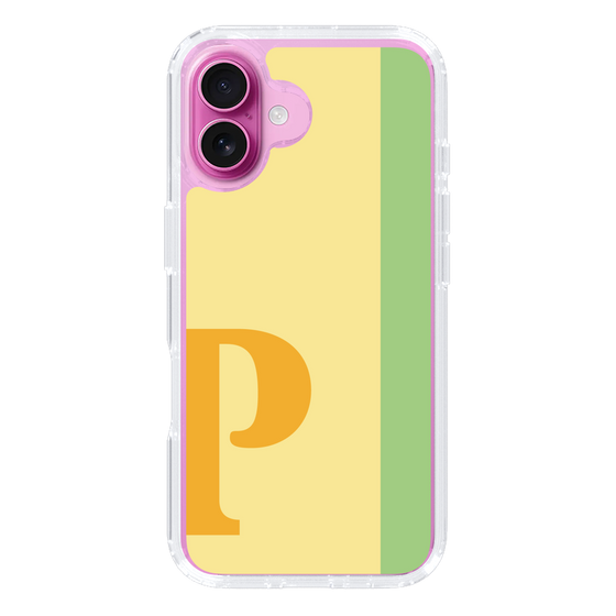 Slim Protection Case［ オリジナル - initial color line - P yellow ］