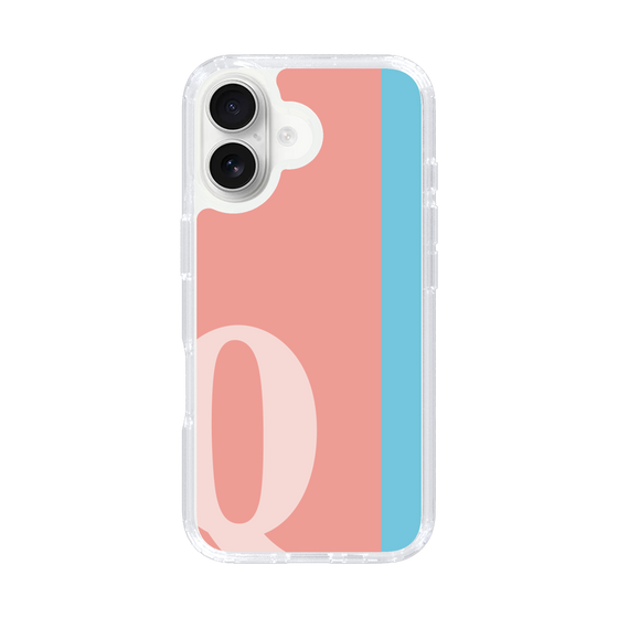 Slim Protection Case［ オリジナル - initial color line - Q pink ］