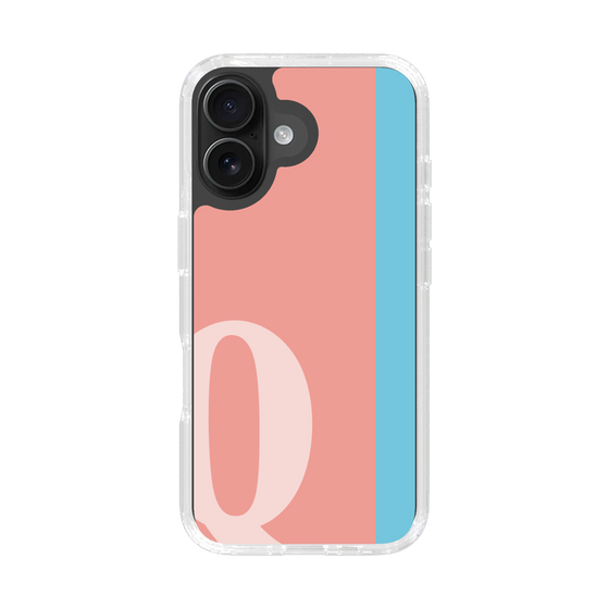Slim Protection Case［ オリジナル - initial color line - Q pink ］