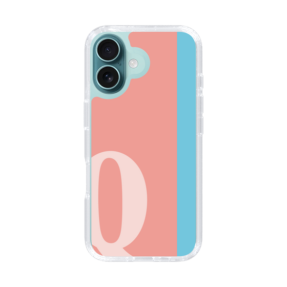 Slim Protection Case［ オリジナル - initial color line - Q pink ］