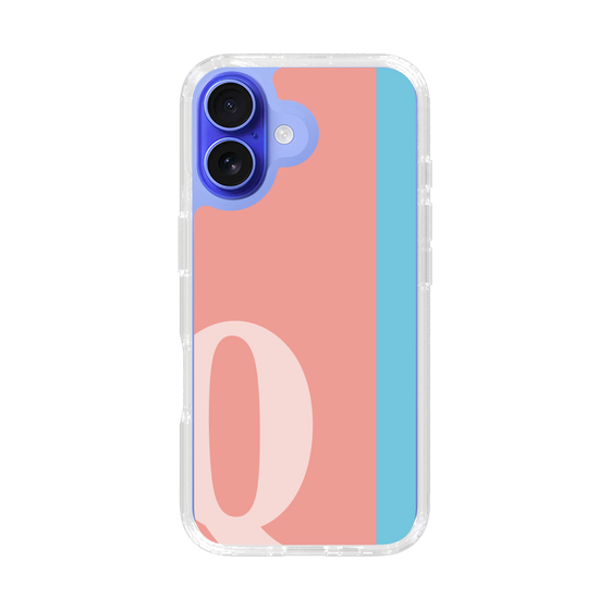 Slim Protection Case［ オリジナル - initial color line - Q pink ］