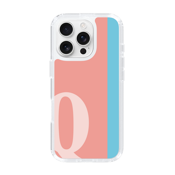 Slim Protection Case［ オリジナル - initial color line - Q pink ］