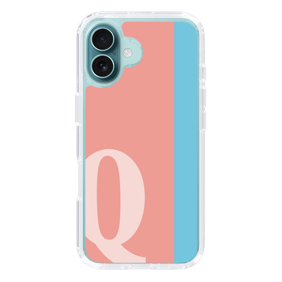 Slim Protection Case［ オリジナル - initial color line - Q pink ］