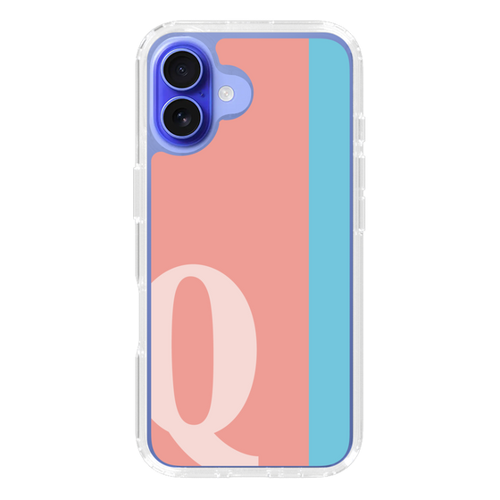 Slim Protection Case［ オリジナル - initial color line - Q pink ］
