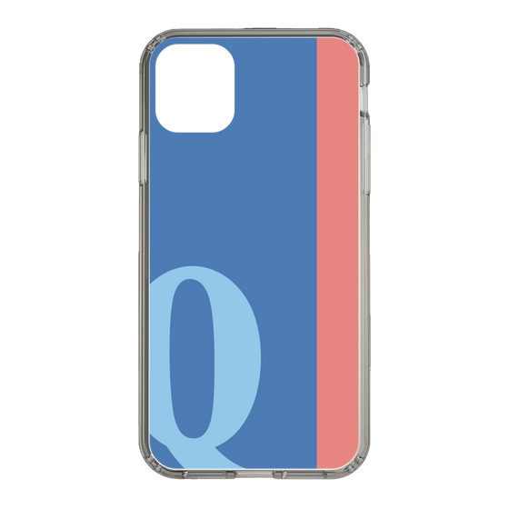 Slim Protection Case［ Original - initial color line - Q blue ］