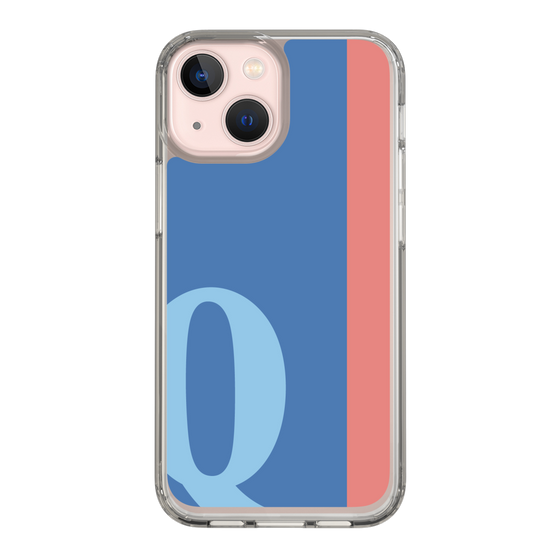 Slim Protection Case［ Original - initial color line - Q blue ］