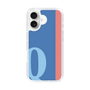 Slim Protection Case［ オリジナル - initial color line - Q blue ］