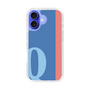 Slim Protection Case［ オリジナル - initial color line - Q blue ］