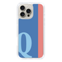 Slim Protection Case［ オリジナル - initial color line - Q blue ］