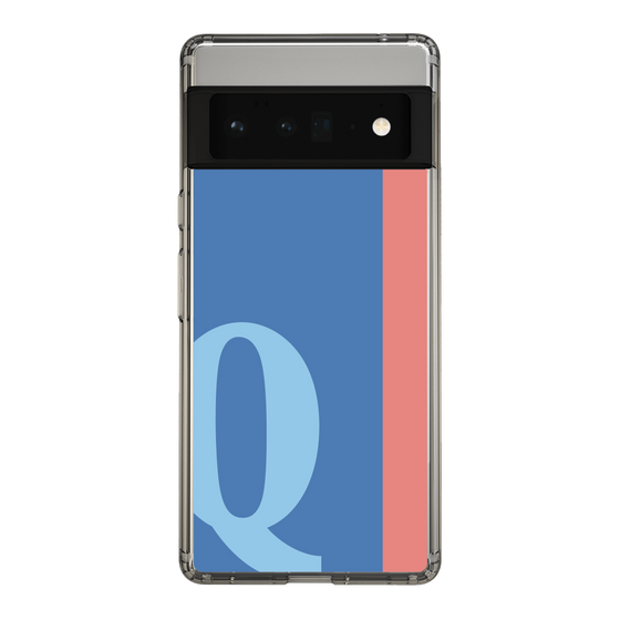 Slim Protection Case［ Original - initial color line - Q blue ］