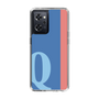 Slim Protection Case［ オリジナル - initial color line - Q blue ］