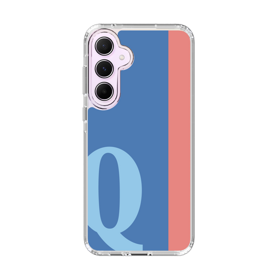 Slim Protection Case［ オリジナル - initial color line - Q blue ］