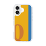 Slim Protection Case［ オリジナル - initial color line - Q orange ］
