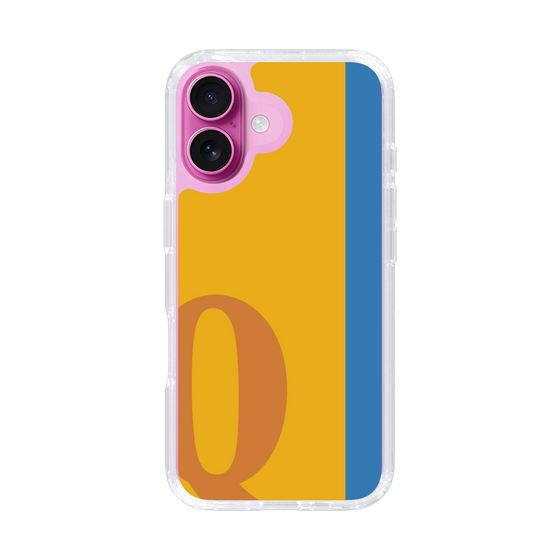Slim Protection Case［ オリジナル - initial color line - Q orange ］