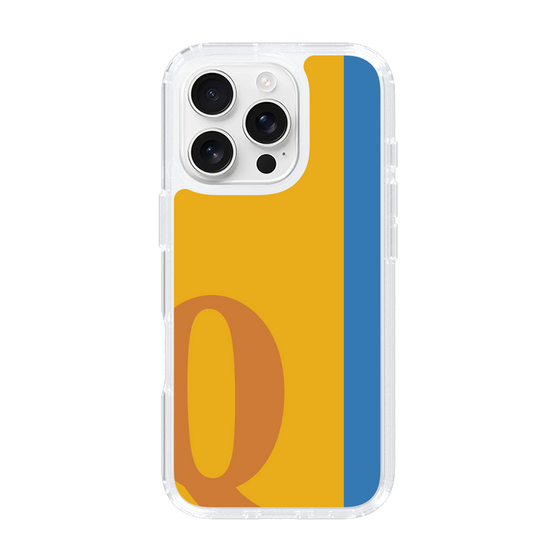 Slim Protection Case［ オリジナル - initial color line - Q orange ］