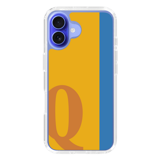 Slim Protection Case［ オリジナル - initial color line - Q orange ］