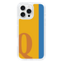 Slim Protection Case［ オリジナル - initial color line - Q orange ］