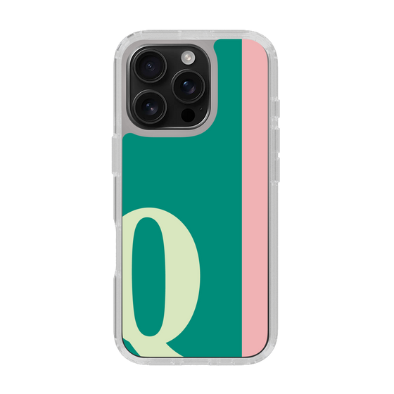 Slim Protection Case［ オリジナル - initial color line - Q green ］