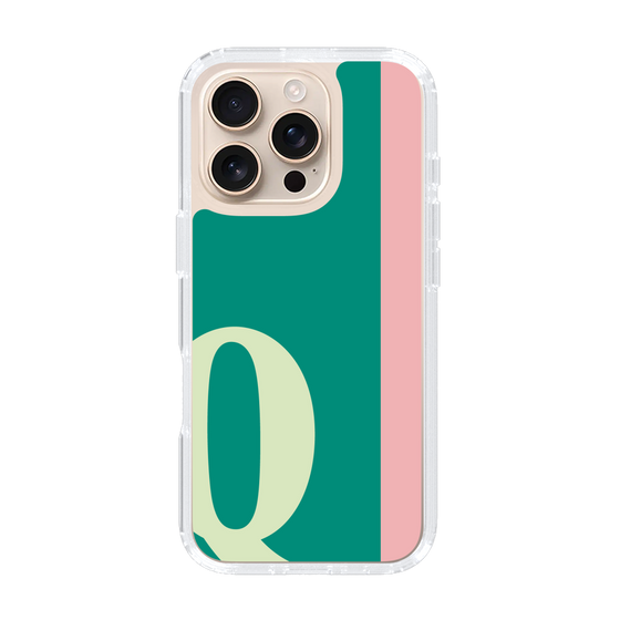Slim Protection Case［ オリジナル - initial color line - Q green ］