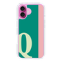 Slim Protection Case［ オリジナル - initial color line - Q green ］