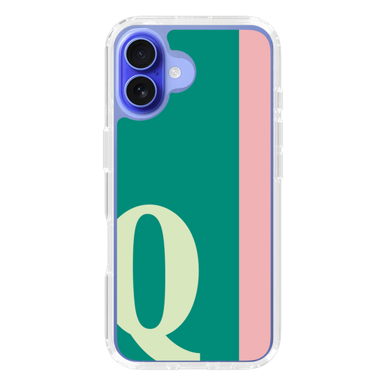 Slim Protection Case［ オリジナル - initial color line - Q green ］