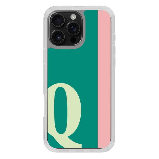 Slim Protection Case［ オリジナル - initial color line - Q green ］