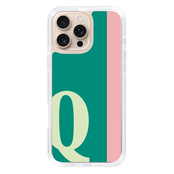 Slim Protection Case［ オリジナル - initial color line - Q green ］
