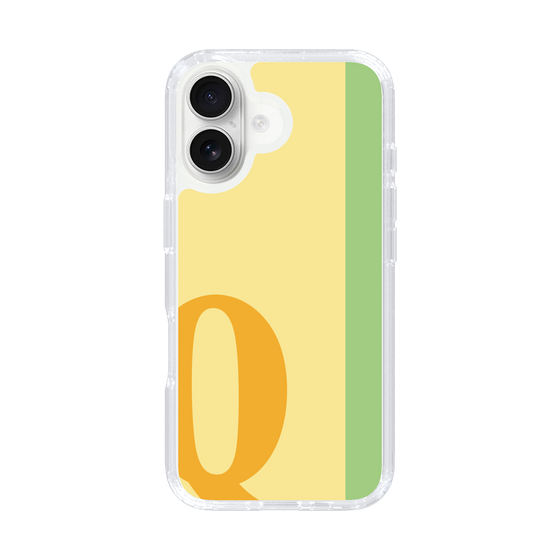 Slim Protection Case［ オリジナル - initial color line - Q yellow ］