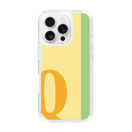 Slim Protection Case［ オリジナル - initial color line - Q yellow ］