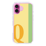 Slim Protection Case［ オリジナル - initial color line - Q yellow ］
