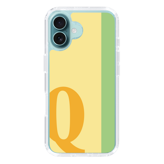 Slim Protection Case［ オリジナル - initial color line - Q yellow ］