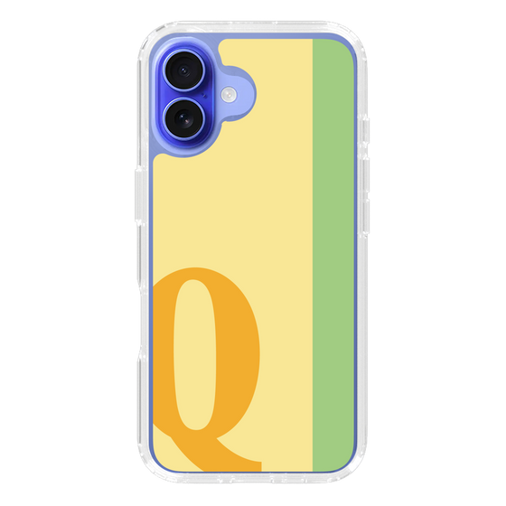 Slim Protection Case［ オリジナル - initial color line - Q yellow ］