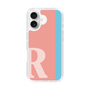 Slim Protection Case［ オリジナル - initial color line - R pink ］