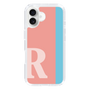 Slim Protection Case［ オリジナル - initial color line - R pink ］