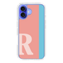 Slim Protection Case［ オリジナル - initial color line - R pink ］