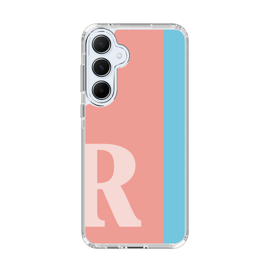 Slim Protection Case［ オリジナル - initial color line - R pink ］