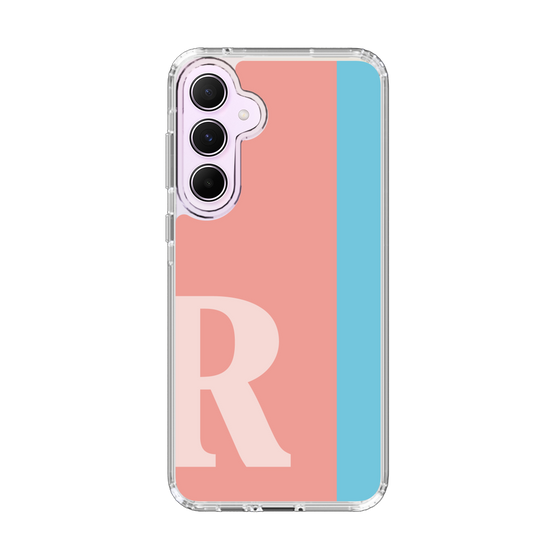Slim Protection Case［ オリジナル - initial color line - R pink ］