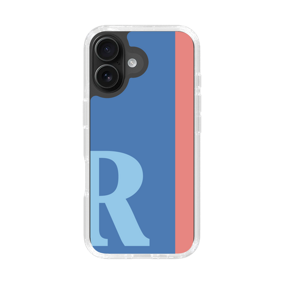 Slim Protection Case［ オリジナル - initial color line - R blue ］