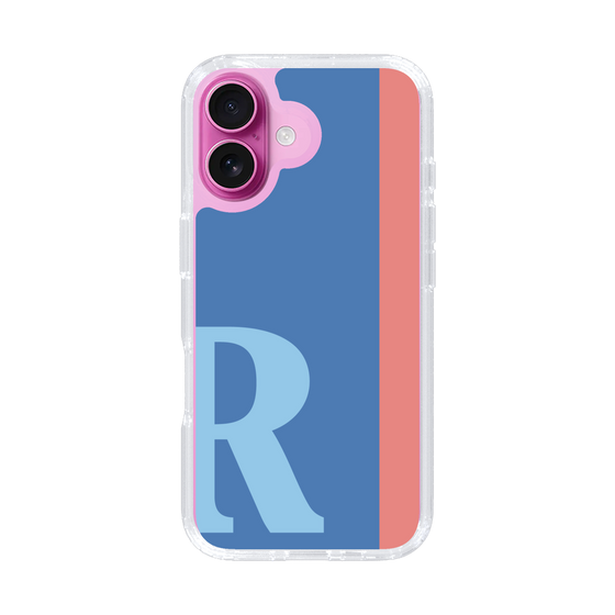 Slim Protection Case［ オリジナル - initial color line - R blue ］