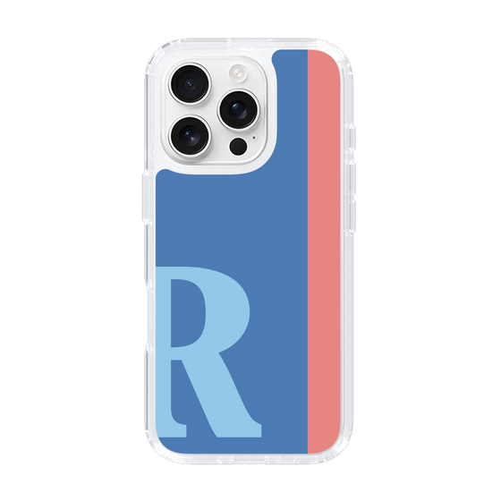 Slim Protection Case［ オリジナル - initial color line - R blue ］
