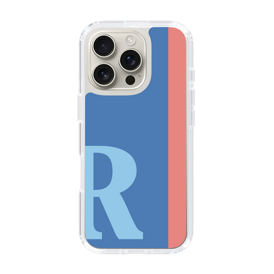 Slim Protection Case［ オリジナル - initial color line - R blue ］