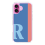 Slim Protection Case［ オリジナル - initial color line - R blue ］
