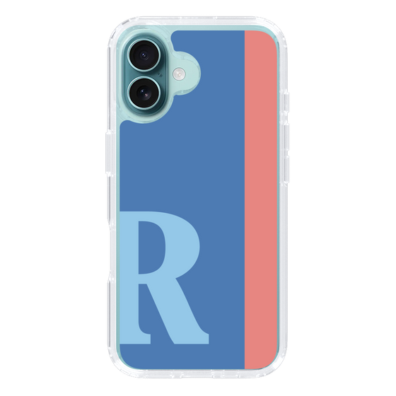 Slim Protection Case［ オリジナル - initial color line - R blue ］