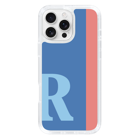 Slim Protection Case［ オリジナル - initial color line - R blue ］