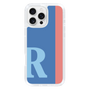 Slim Protection Case［ オリジナル - initial color line - R blue ］