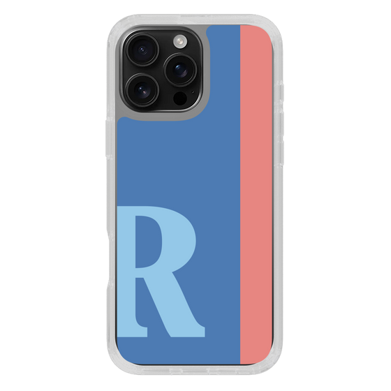 Slim Protection Case［ オリジナル - initial color line - R blue ］