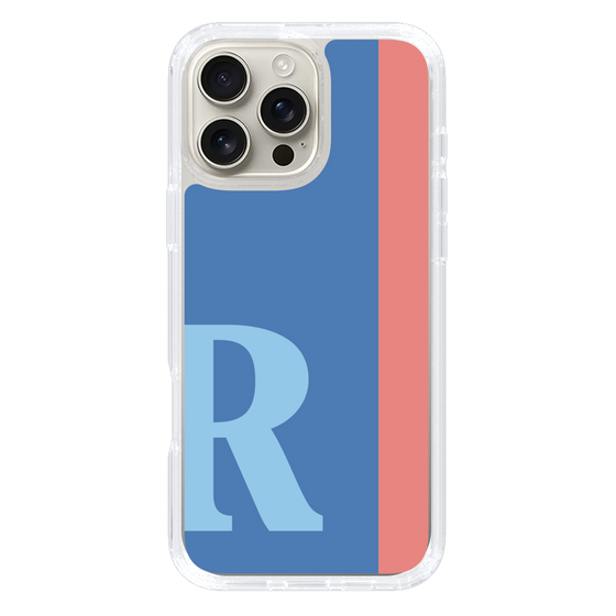 Slim Protection Case［ オリジナル - initial color line - R blue ］
