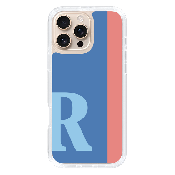 Slim Protection Case［ オリジナル - initial color line - R blue ］