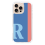 Slim Protection Case［ オリジナル - initial color line - R blue ］