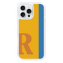 Slim Protection Case［ オリジナル - initial color line - R orange ］